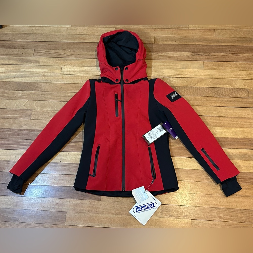 Nils Davos Ski Snowboard Jacket 20,000mm 8,000g NWT RED WOMEN’s 6 M2-43